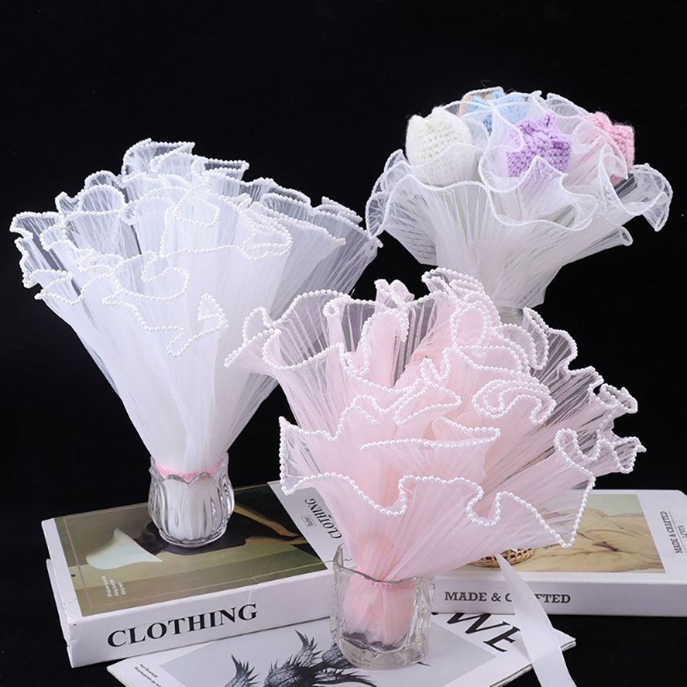 String Of Pearls Plant - Parel Kant Bloem Inpakdoek Golfgaren Bloemist
