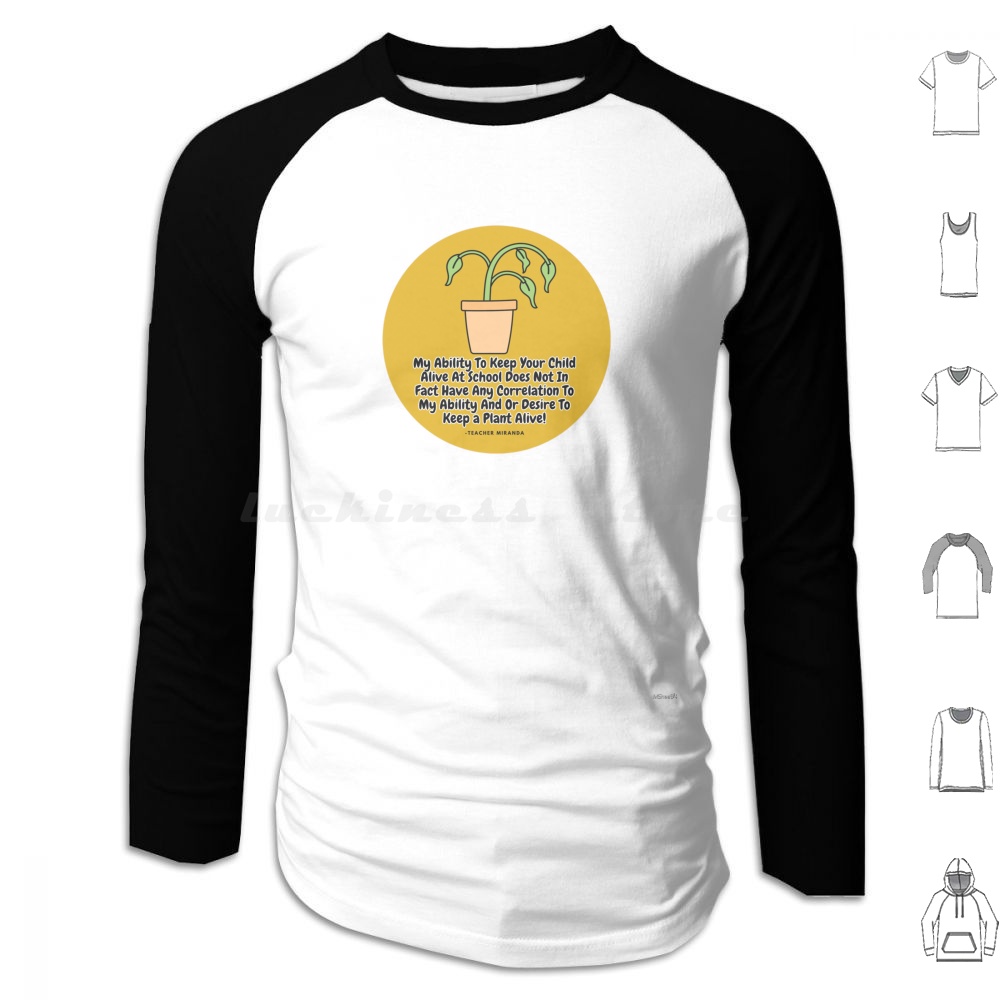 Plant Parent Full - Geweldige Leraar, Vreselijke Plant, Ouder Hoodie,