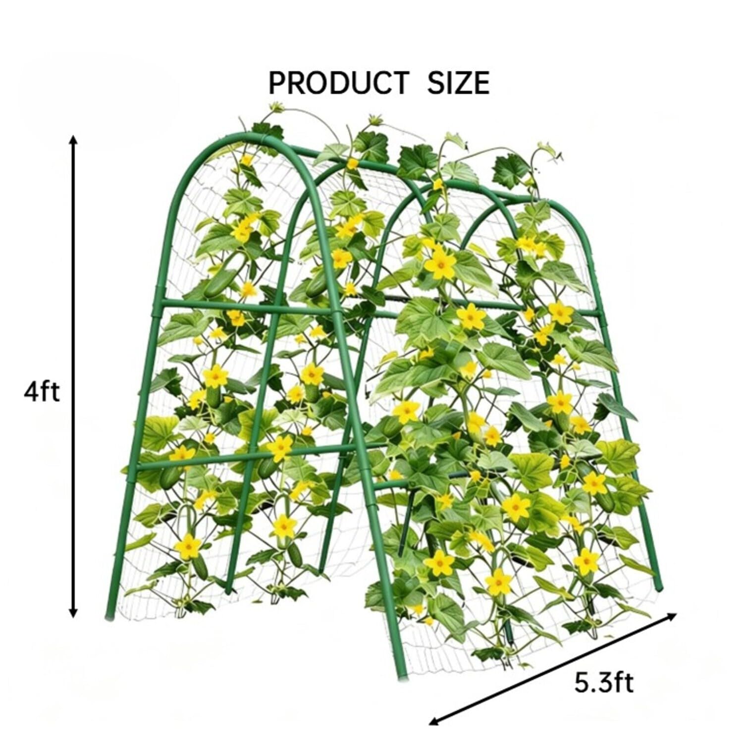 4x5.3FT Tuinbogenrooster voor  - Plants X recensie en prijs