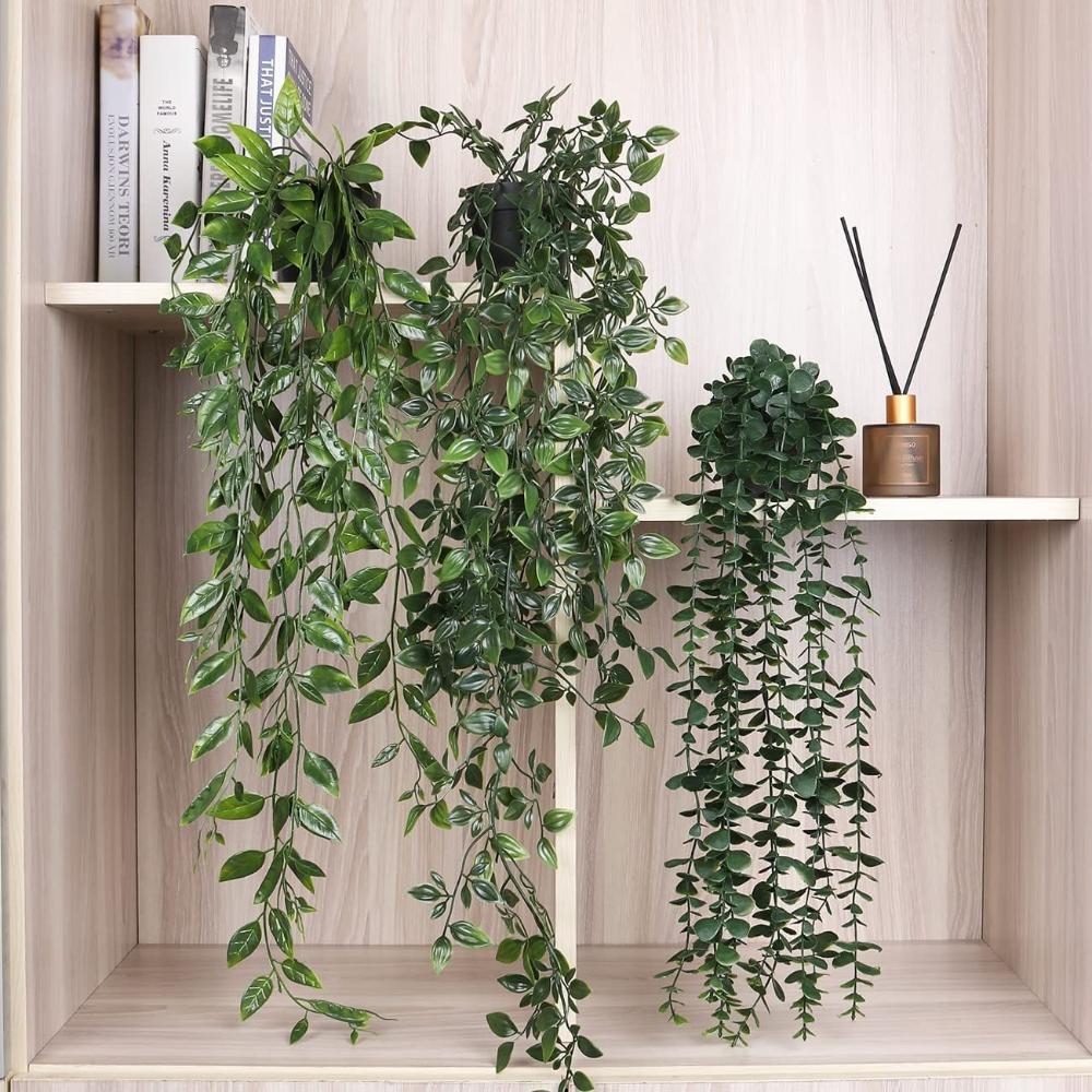 Kunstmatige hangplanten met po - String Of Pearls Plant recensie en prijs