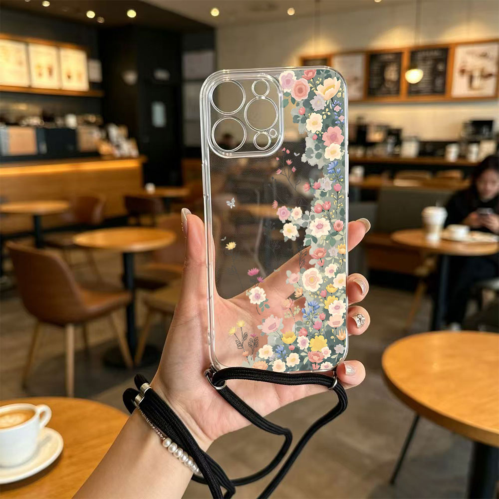 Crossbody lanyard telefoonhoes - Plants X recensie en prijs