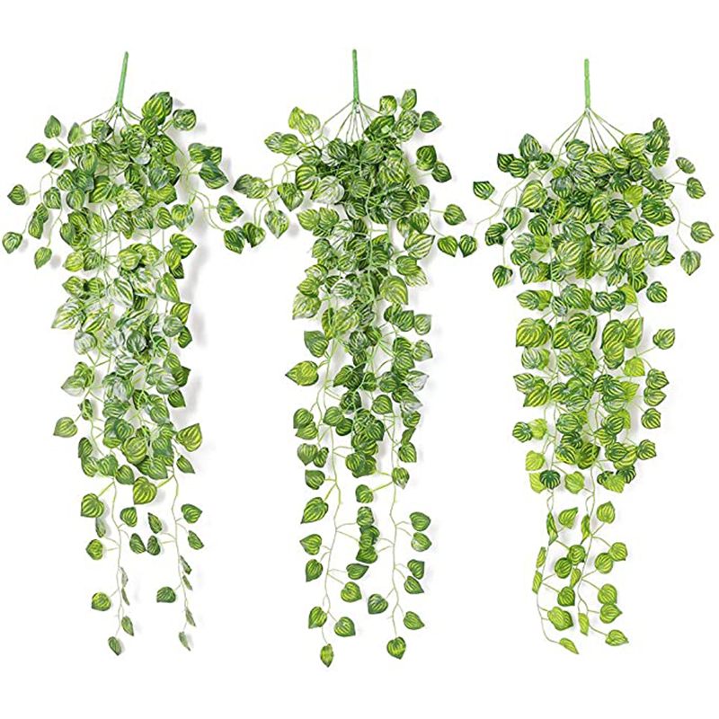 Kunstmatige rotan hangplanten, - String Of Pearls Plant recensie en prijs