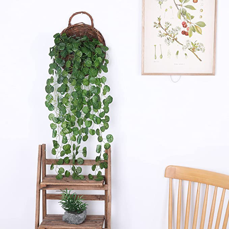 Kunstmatige rotan hangplanten, - String Of Pearls Plant recensie en prijs