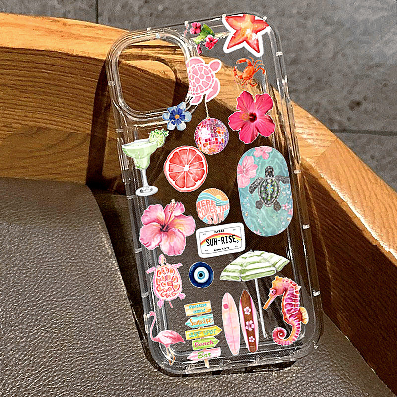 Bloem Surfplank Print Clear Ca - Plants X recensie en prijs
